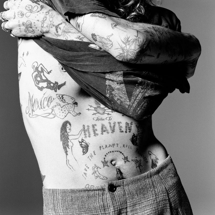 Hedi Slimane photographs Russian tattoo artist, Vova – HERO